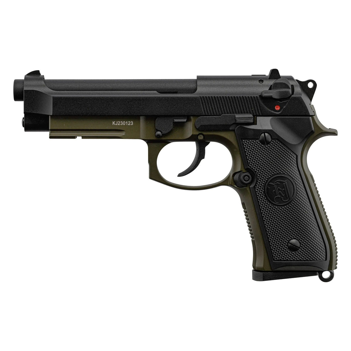 Réplique airsoft GBB KJ Works M9 A1 full métal Gaz