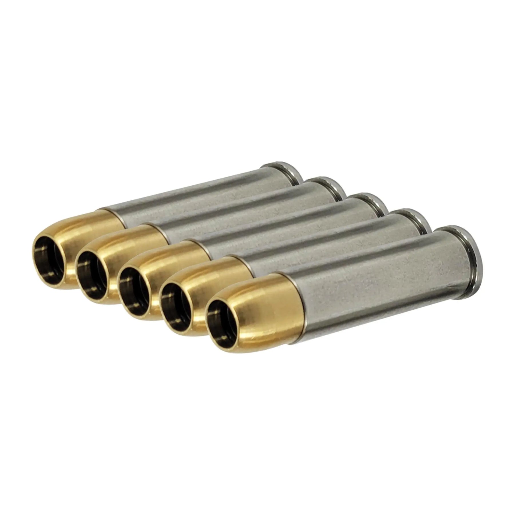 Alt SEO : "Kit de 6 douilles acier CNC haute précision pour revolvers airsoft Rhino Chiappa et Dan Wesson 715 CO2, amélioration des performances, usinage au micron, compatible Moonclips."