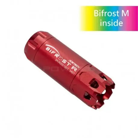 alt="ACETECH Bifrost R Tracer Rouge - Simulateur de flash multi couleurs compact, idéal pour billes traçantes vertes et rouges. Étanche IP64, USB-C, autonomie 20000 tirs, LED UV