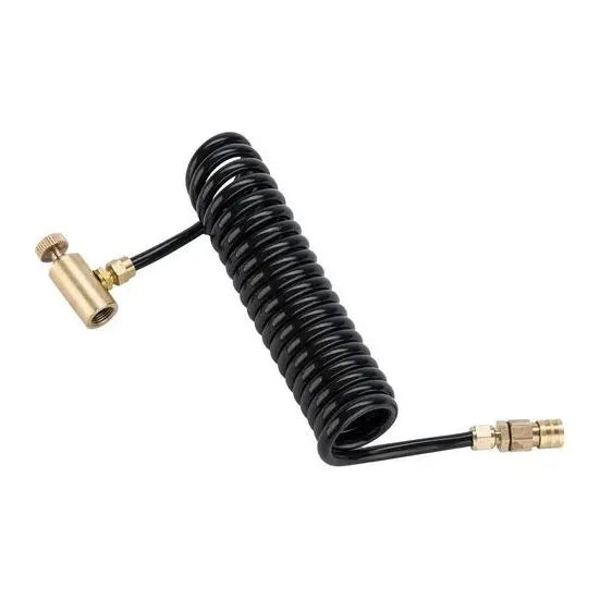 "Adaptateur gaz HPA et valves pour une connexion sécurisée et efficace, compatible avec divers systèmes."