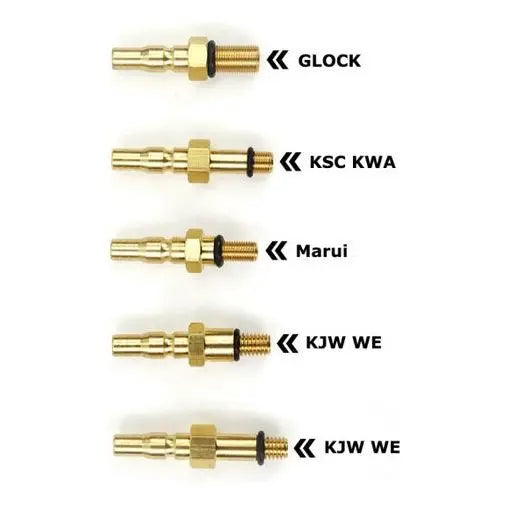 "Adaptateur gaz HPA et valves pour une connexion rapide et sécurisée aux systèmes haute pression."