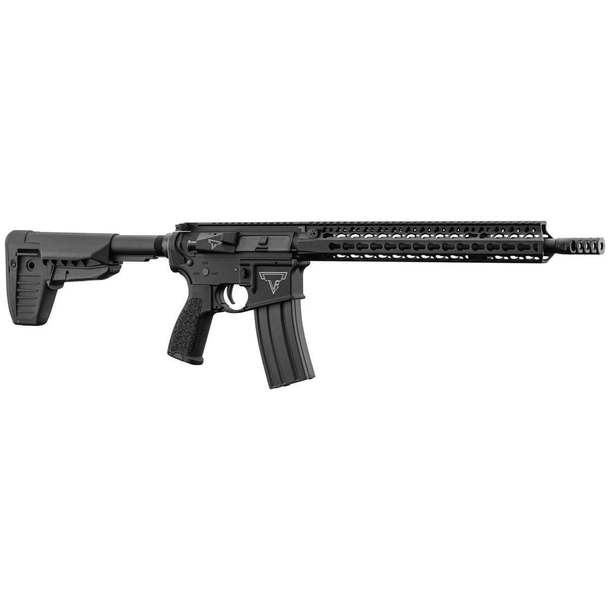 Réplique AEG VFC TTI JW2 Ultralight 14.5' BCM en métal et polymère avec mode de tir SAFE/SEMI AUTO/FULL AUTO et marquages officiels