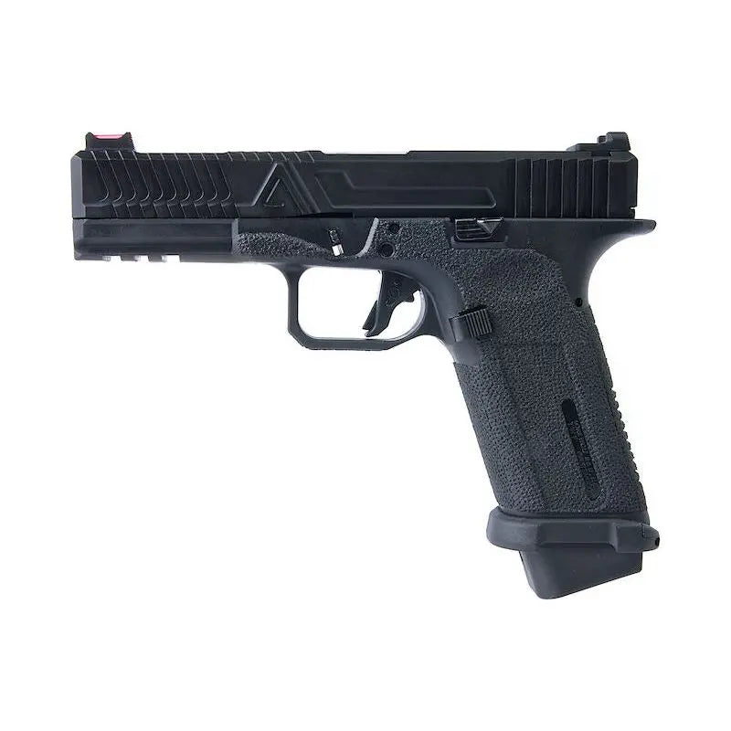 Pistolet AGENCY ARMS EXA RWA Gaz haute performance pour airsoft, précision et fiabilité optimisées.