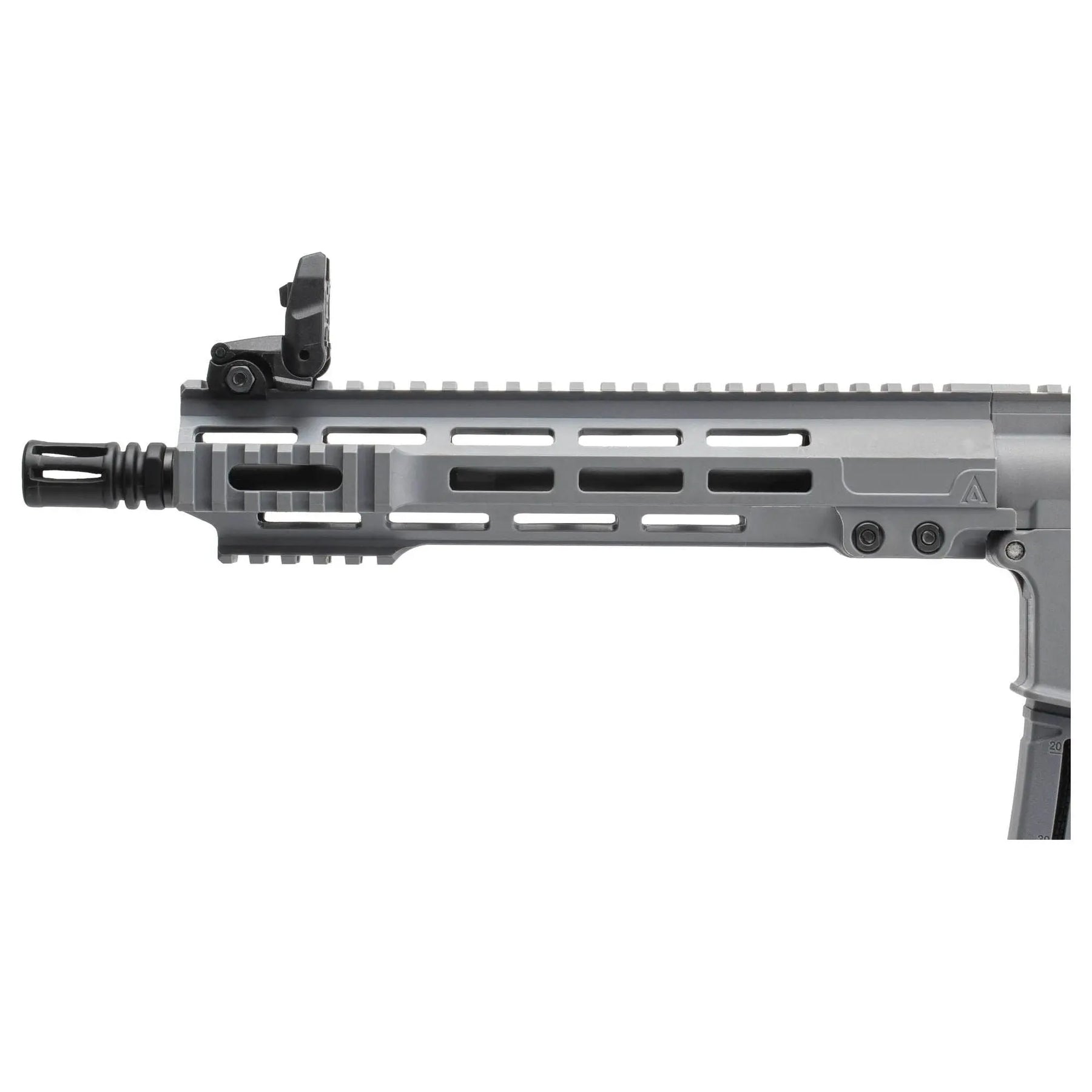 "Arcturus LWT MK-1 CQB 10' Sport Gris, réplique airsoft légère et polyvalente pour le CQB avec corps polymère, gearbox V2 microswitch, garde-main M-lock, et MOSFET intégré