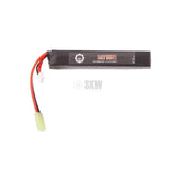 Alt tag de la batterie LiPo 11.1V 1500mAh 15C Duel Code avec connecteur mini Tamiya, connecteur de charge et répartiteur, taille 19.4V*21*128