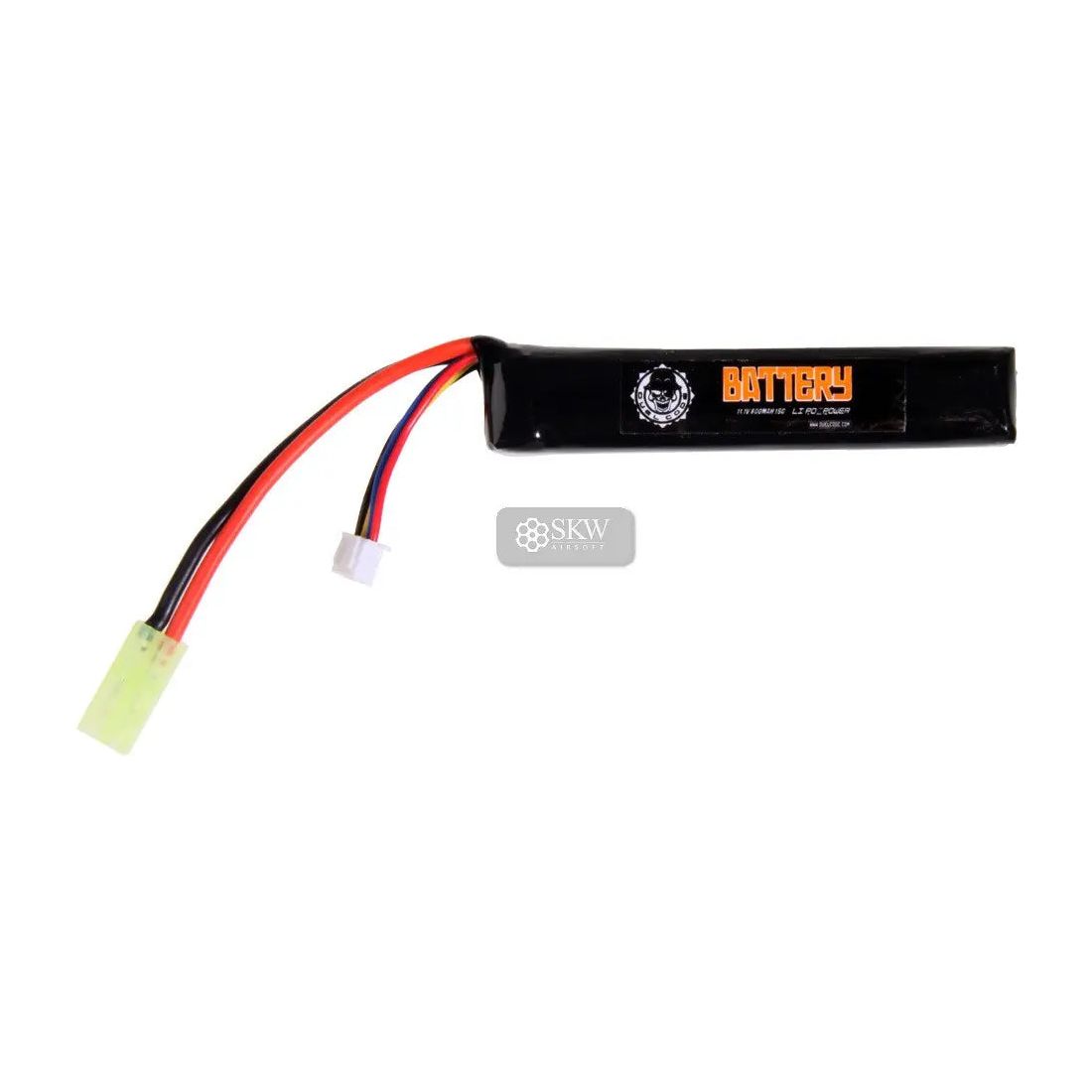 BATTERIE LIPO 11.1V 800MAH 15C DUEL CODE