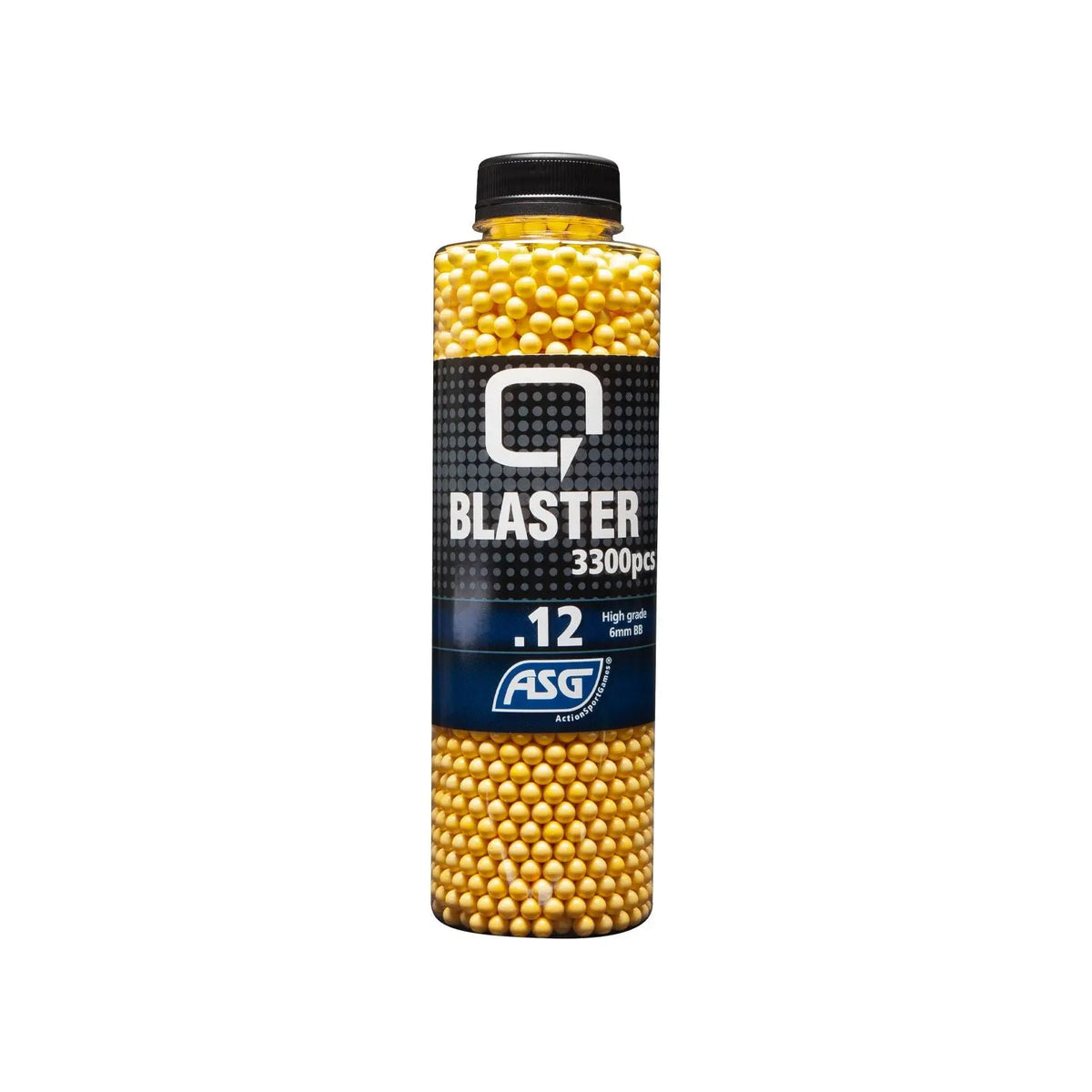 Boîte de 3300 billes 0.12g Q Blaster en PVC, idéales pour les grenades