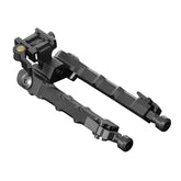 BIPIED TÉLESCOPIQUE UX COMBIPOD - RAIL 21 MM, fermé à 195 mm et déployé à 235 mm