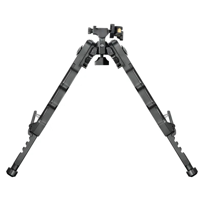 Bipied télescopique UX Combipod pour rail de 21 mm, fermé à 195 mm et déployé à 235 mm