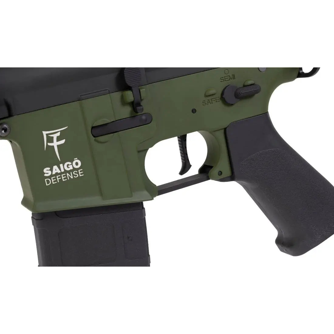 Bushido Chu Od Saigo Defense métallique avec gâchette électronique, hop up et 130 rds chargeur, FPS 330, poids 2500g, longueur 750mm
