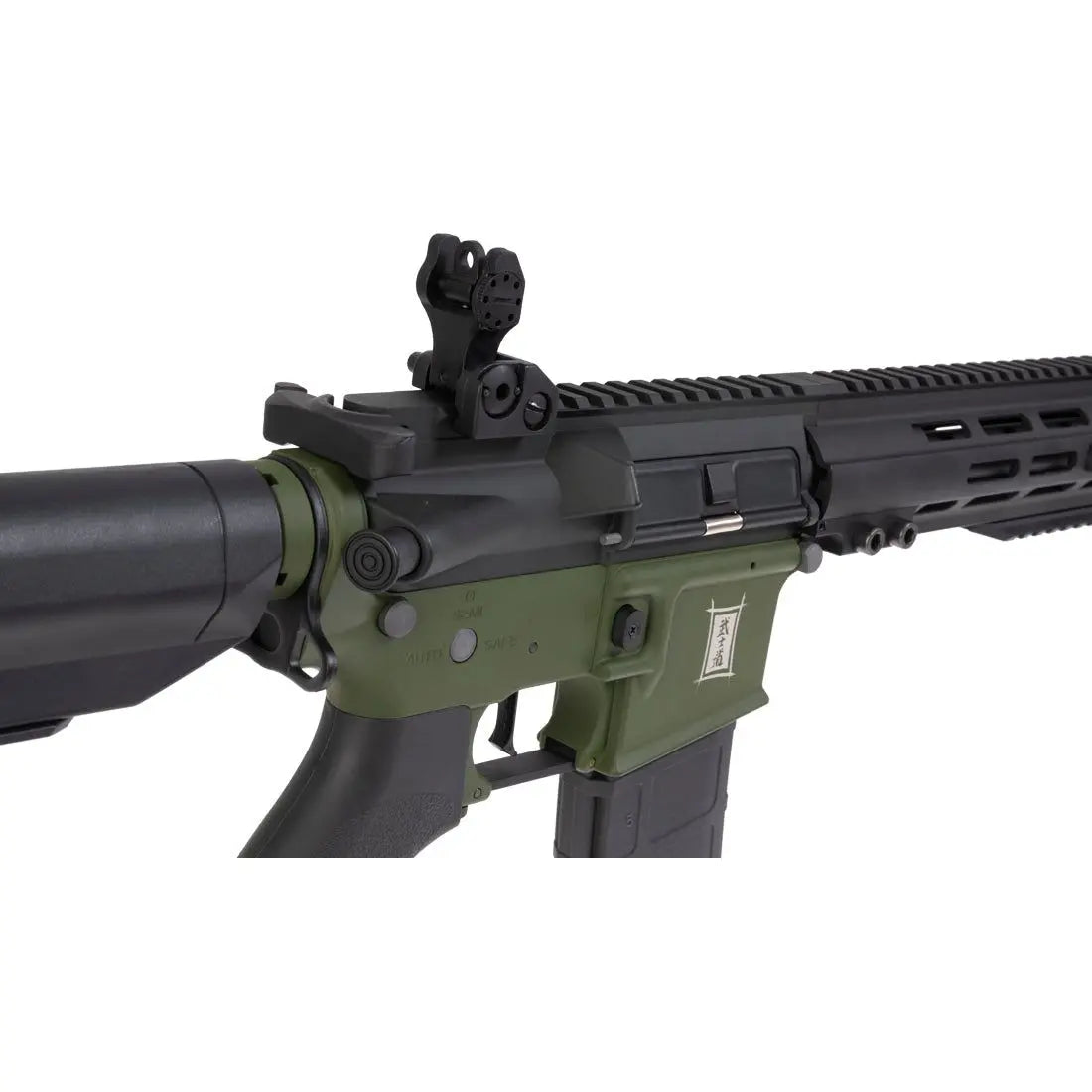 Arme de défense BUSHIDO CHU OD SAIGO, sans Blow Back, avec Hop Up, poids de 2500 g, longueur de 750 mm, en métal, FPS de 330, chargeur de