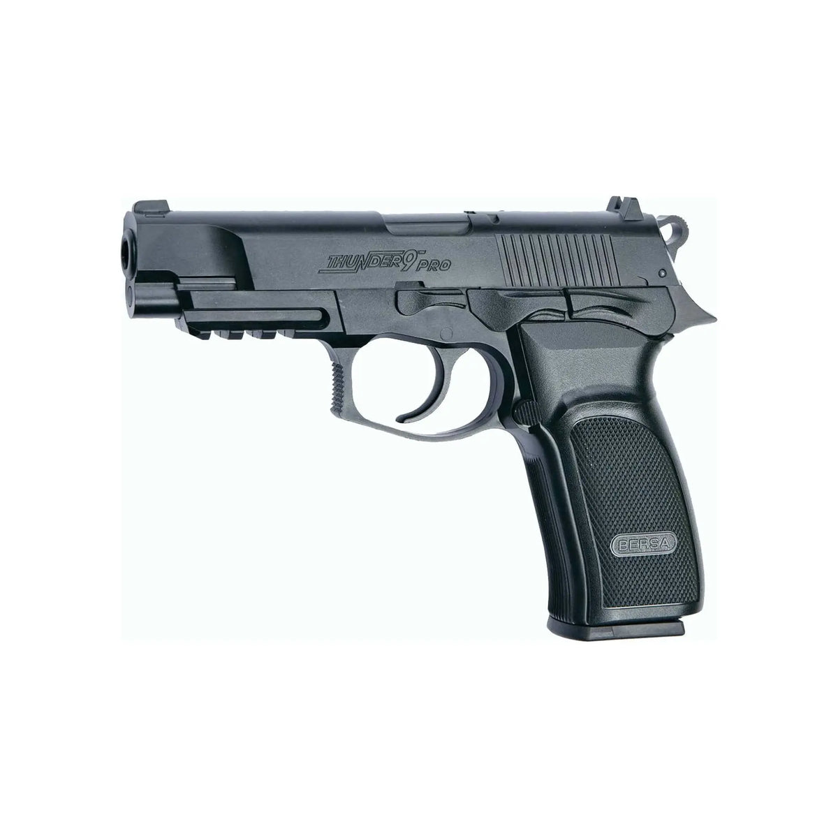 Airsoft semi-automatique Bersa Thunder 9 pro CO2 gnb 1.8joules avec chargeur 15 coups et rail intégré