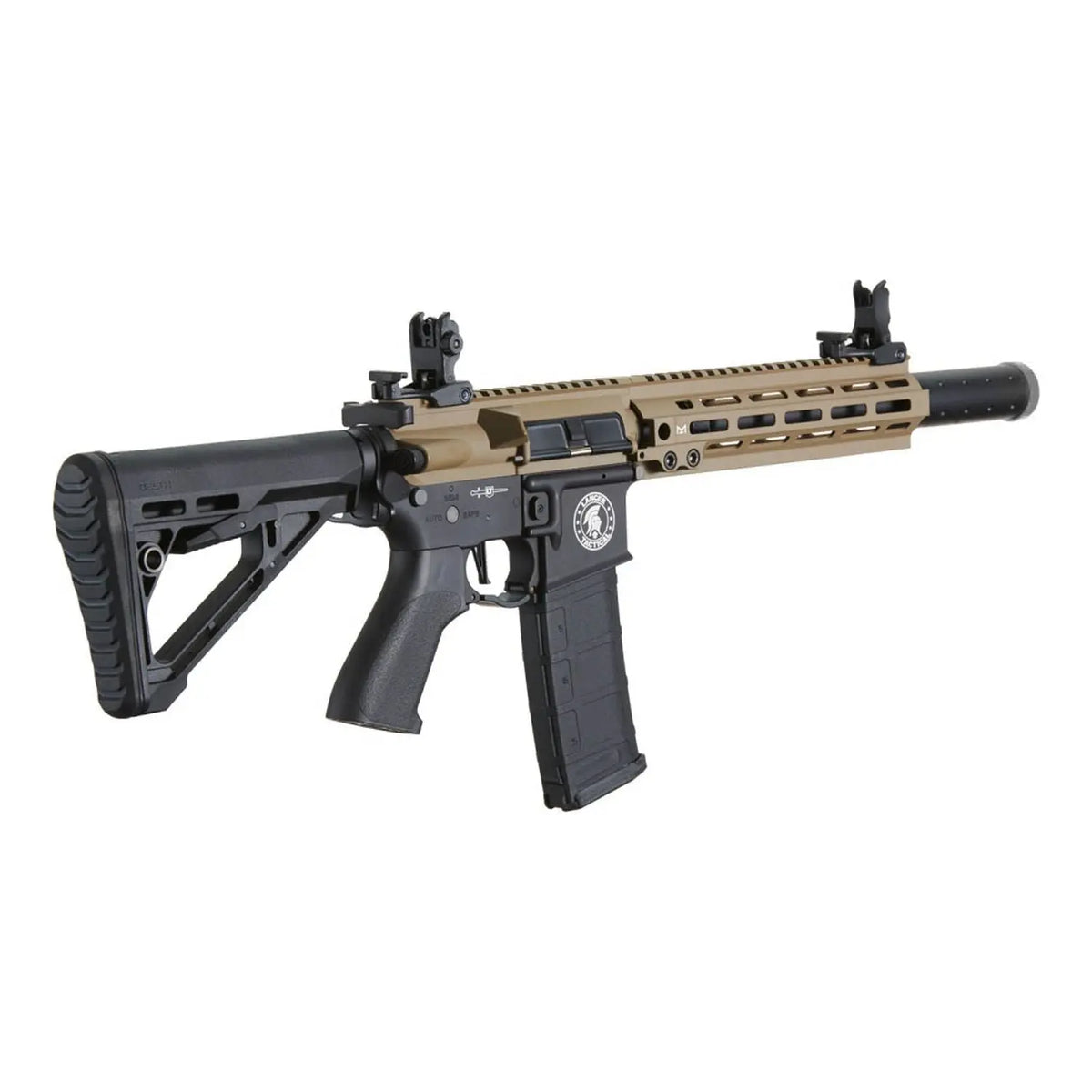 Blazer 10 Bi-ton Proline Lancer Tactical avec garde main M-Lock, silencieux et crosse Delta