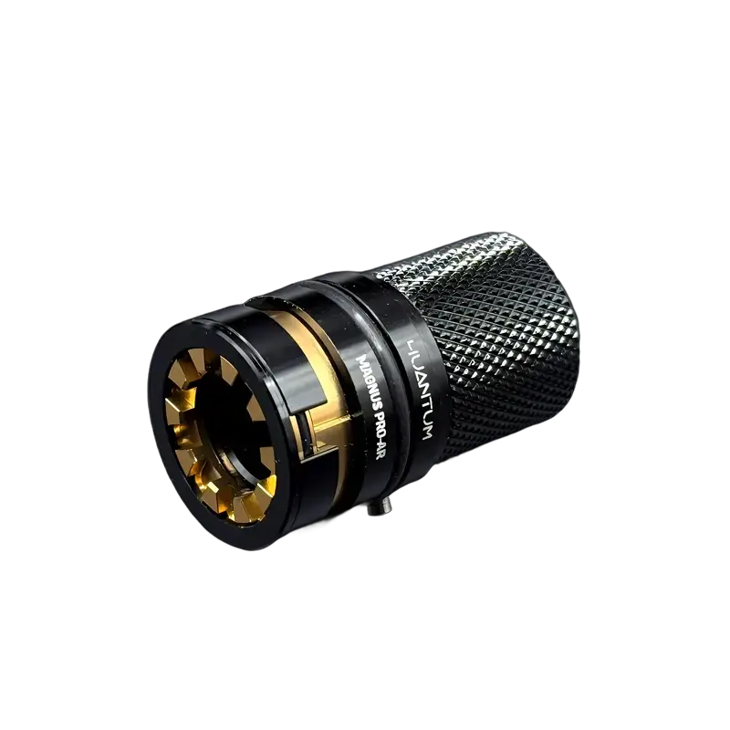 Bloc Hop-up magnus pro en aluminium résistant pour AR GBBR GHK/VFC avec mouvement vertical TDC, verrouillage à tri-lug auto-centrant et manchon de réglage CNC pour une précision