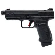 Photo fond blanc réplique CANIK TP 9 elite combat BLACK 6mm profil