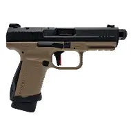Canik TP9 Elite Combat Dual Tone 6mm gaz airsoft pistolet, 18 coups, semi-automatique, 1 Joule