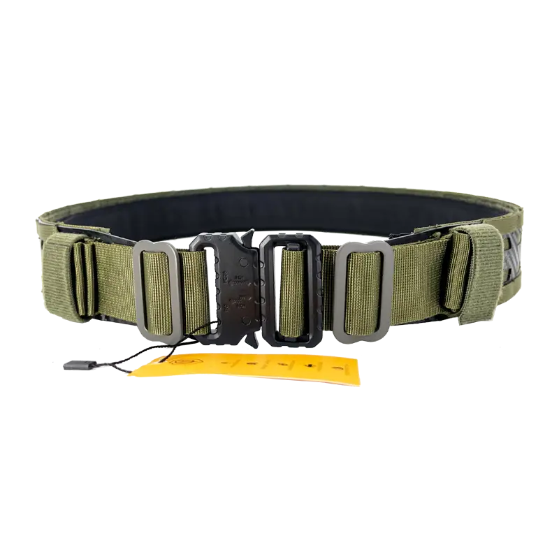 Ceinture de haute résistance Conquer FL Belt - OD avec double point d'attache, boucle QD, interchangeable et disponible en trois tailles
