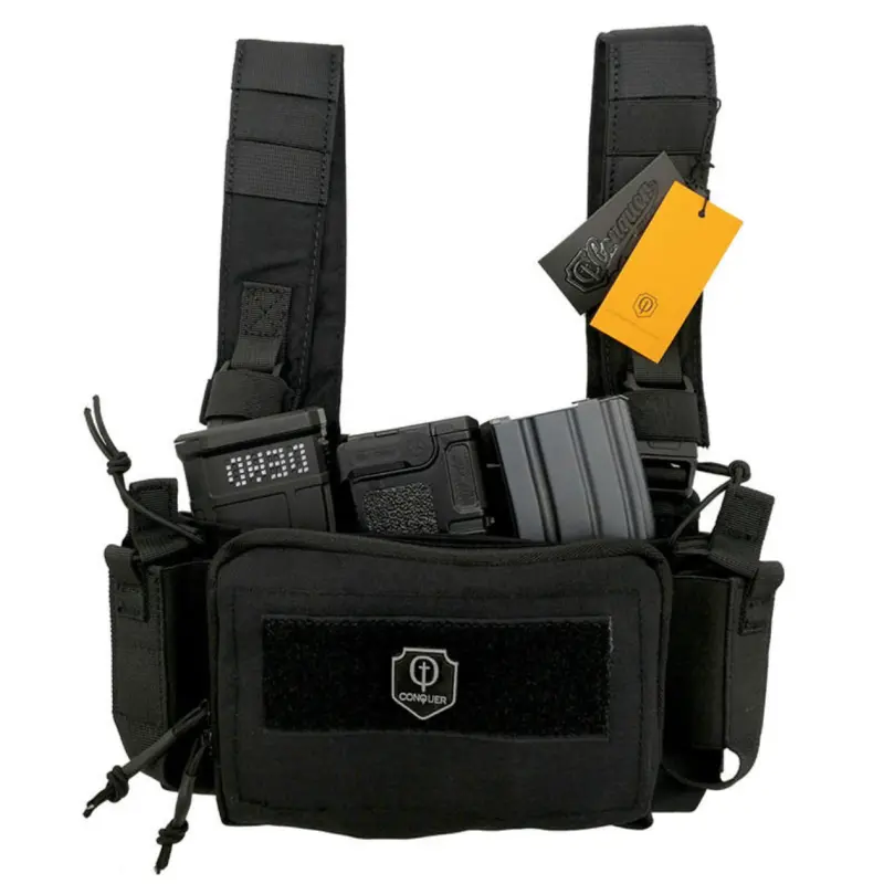 Compact Conquer Micro Chest Rig for tactical gear