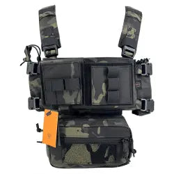 Compact and versatile Conquer Tactical Mini Chest Rig in various color options
