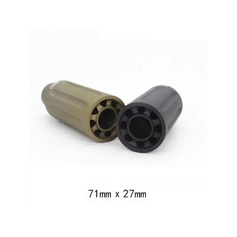 Cache flamme 14mm Saint Noir pour armes