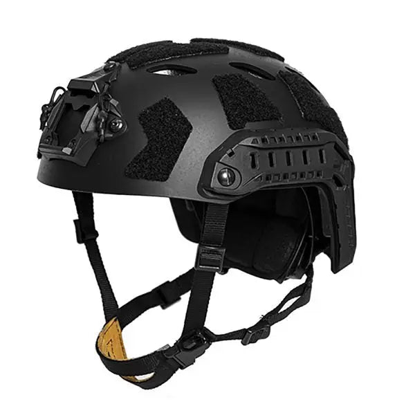 Casque moto Fast Premium en noir brillant