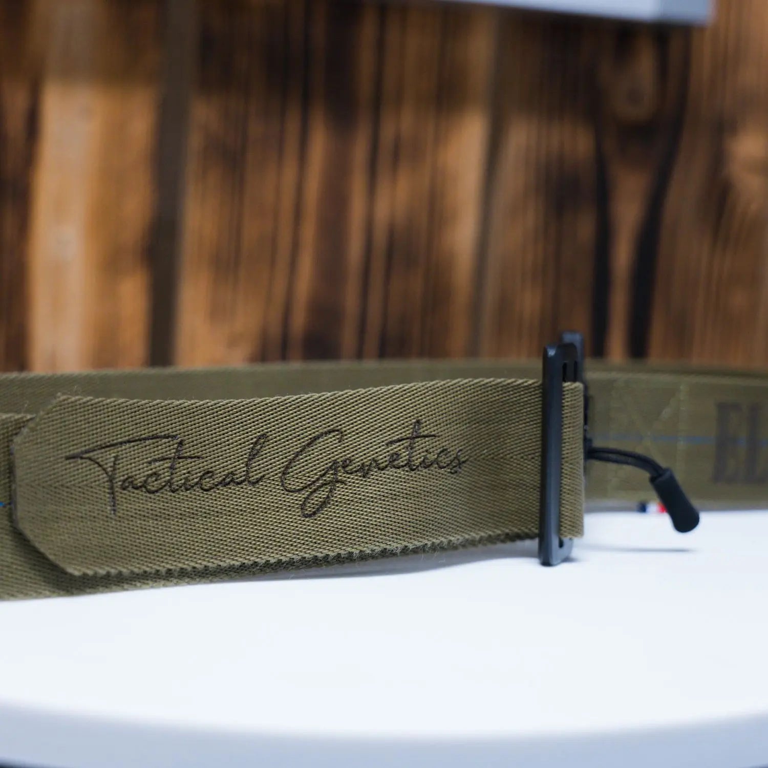 Ceinture Tactical Genetics EL32 BELT, robuste et durable, avec boucle magnétique pour un confort accru, disponible en plusieurs tailles pour s'adapter à toutes les morphologies.