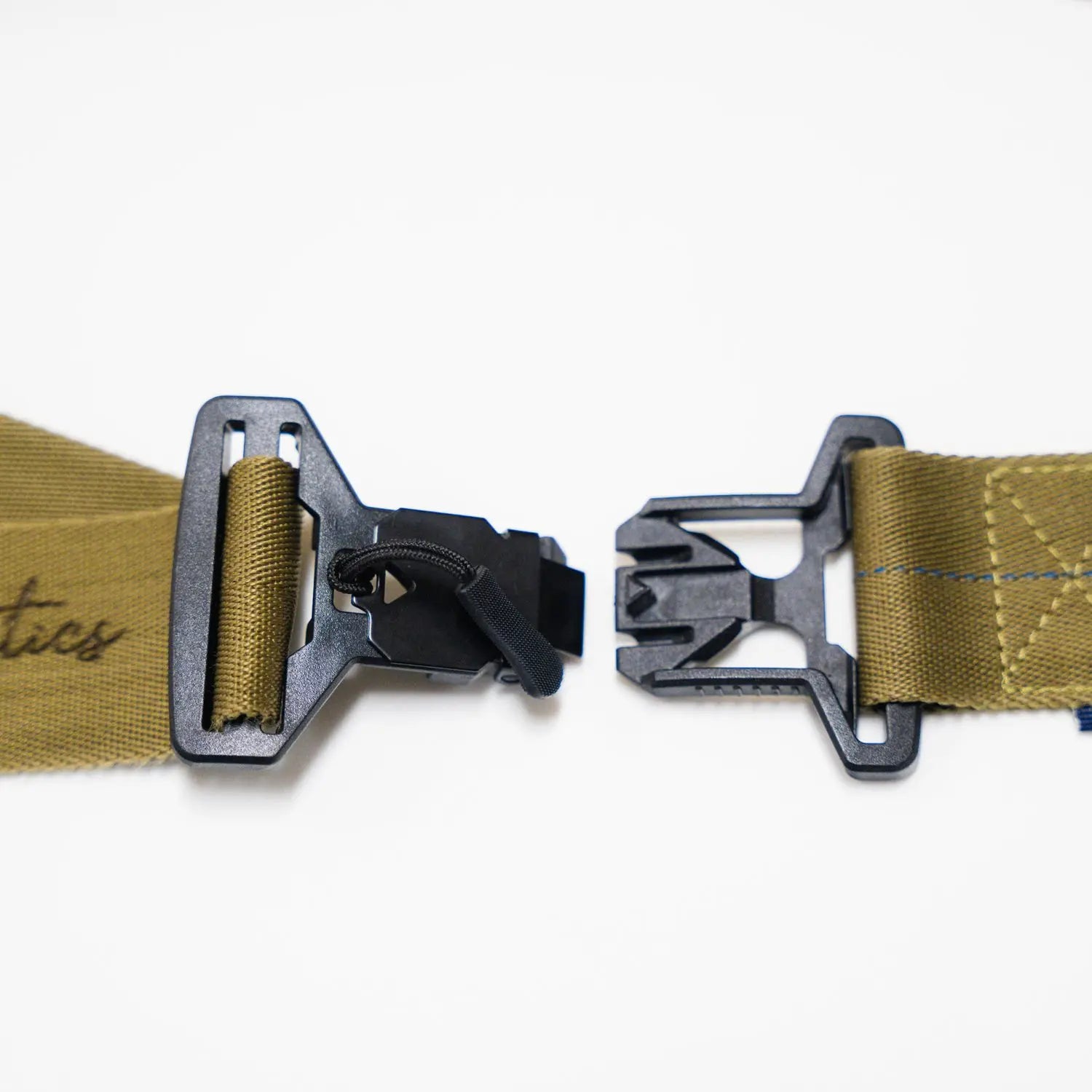 Ceinture Tactical Genetics EL32 BELT robuste et durable avec boucle magnétique et design inspiré du sac 'Le Vétéran'