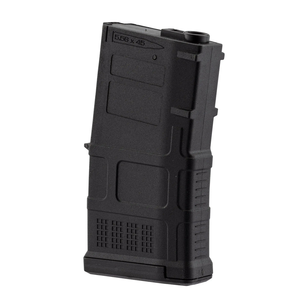 Chargeur AEG Low-cap M4 court noir ajustable de 20 à 70 coups, compatible avec les séries M4 AEG, fabriqué par Arcturus