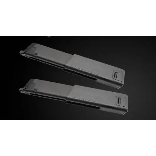 Chargeur Gaz Kriss Vector GBBR Krytac avec capacité de 60 BB's, fonctionnant avec gaz bouteille et fait d'aluminium et de polymère renforcé