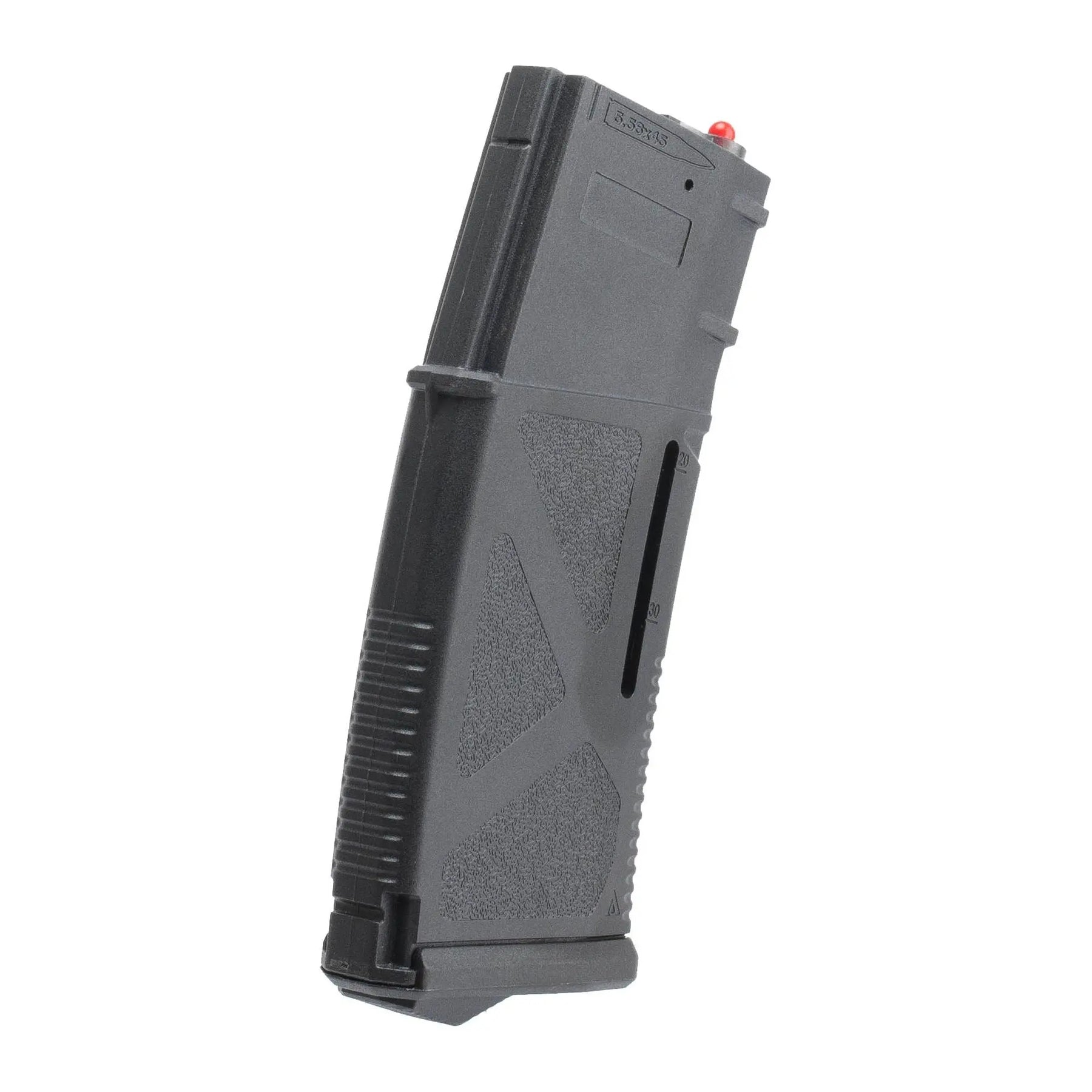 Chargeur M4/M16 Arcturus 30/130 RDS noir en polymère, mid-cap convertible en réal cap, hauteur 18 cm, poids 160g