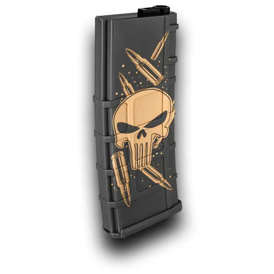 Chargeur Novritsch personnalisé gravé 220 coups pour airsoft