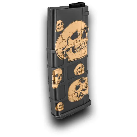 Chargeur personnalisé Novritsch Gravé 220 coups pour airsoft avec choix de 5 modèles de personnalisation