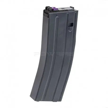Chargeur à gaz Cyma pour carabines Airsoft Tokyo Marui MWS M4, avec capacité de 30 billes, fonctionne au gaz vert et est compatible avec HPA.