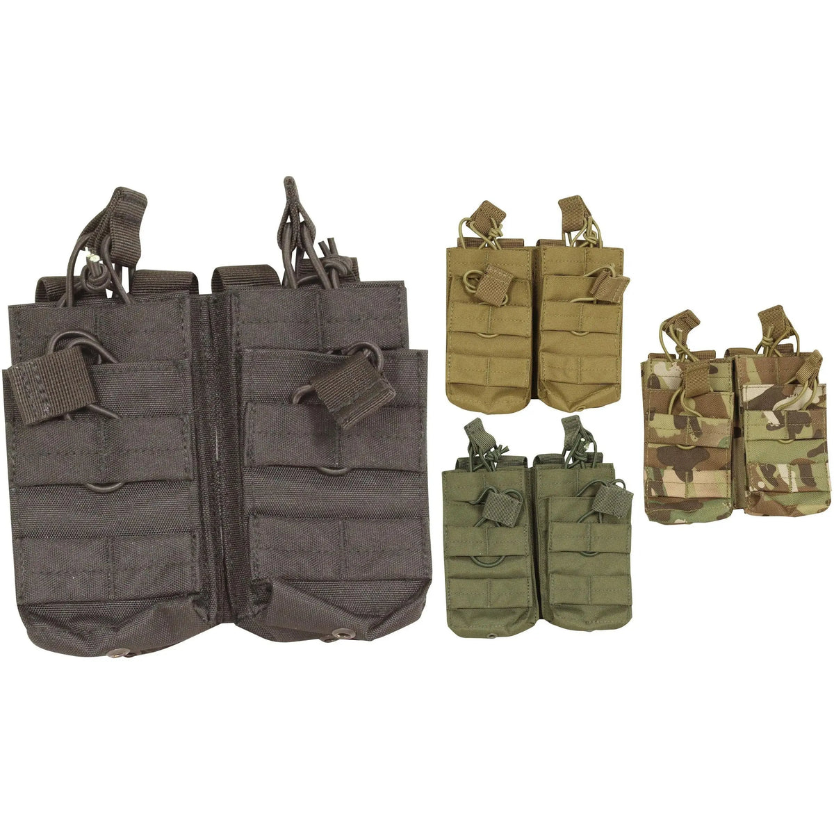 Poche tactique Viper DUO pour chargeurs, disponible en 3 coloris, fabriquée en Cordura 600D avec passants Molle