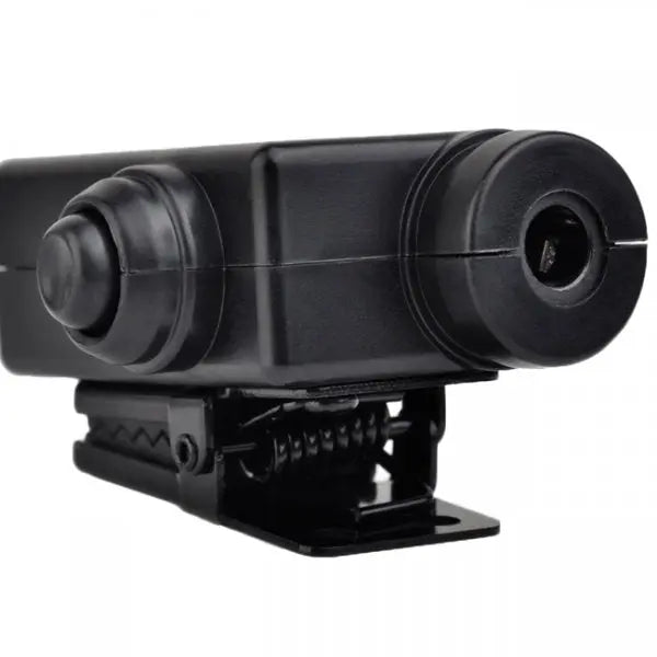 Adaptateur EARMOR M51 Tactical PTT-Kenwood pour casques Earmor, norme militaire de l'OTAN 7.0, système Push To Talk, taille 70x45x22mm, long