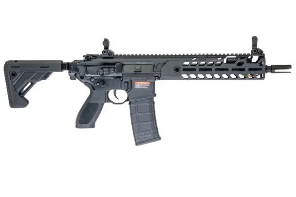 Black Metal E&C MCX Virtus Airsoft AEG Rifle 10.5 inch from Sig Sauer