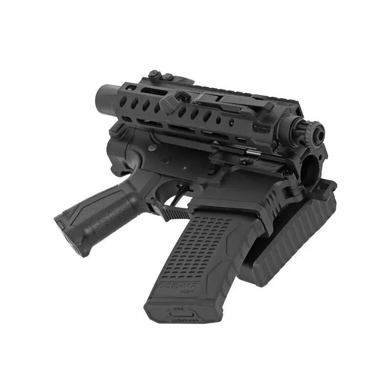 Réplique FAR 556 G&G 6mm AEG avec système de repli en 3 parties, Gearbox V2 MIG et moteur Ifrit 25k pour le transport facile et le jeu de CQB
