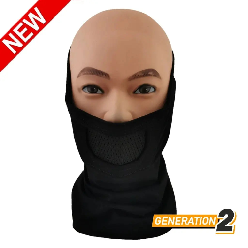 Masque de protection airsoft Face Warrior Plus de Cygnus Armory, en coton respirant avec protection en acier inoxydable