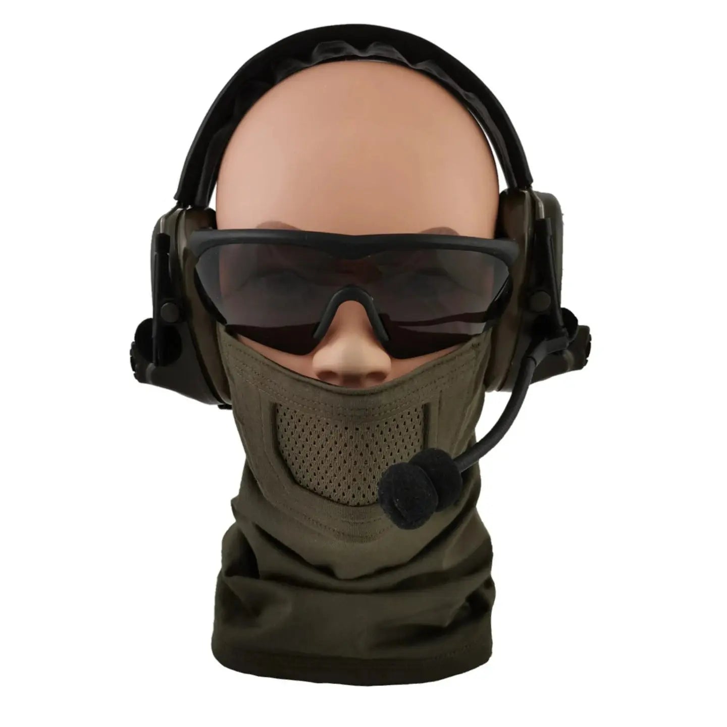 Masque airsoft en coton respirant Face Warrior Plus de Cygnus Armory avec protection en acier inoxydable