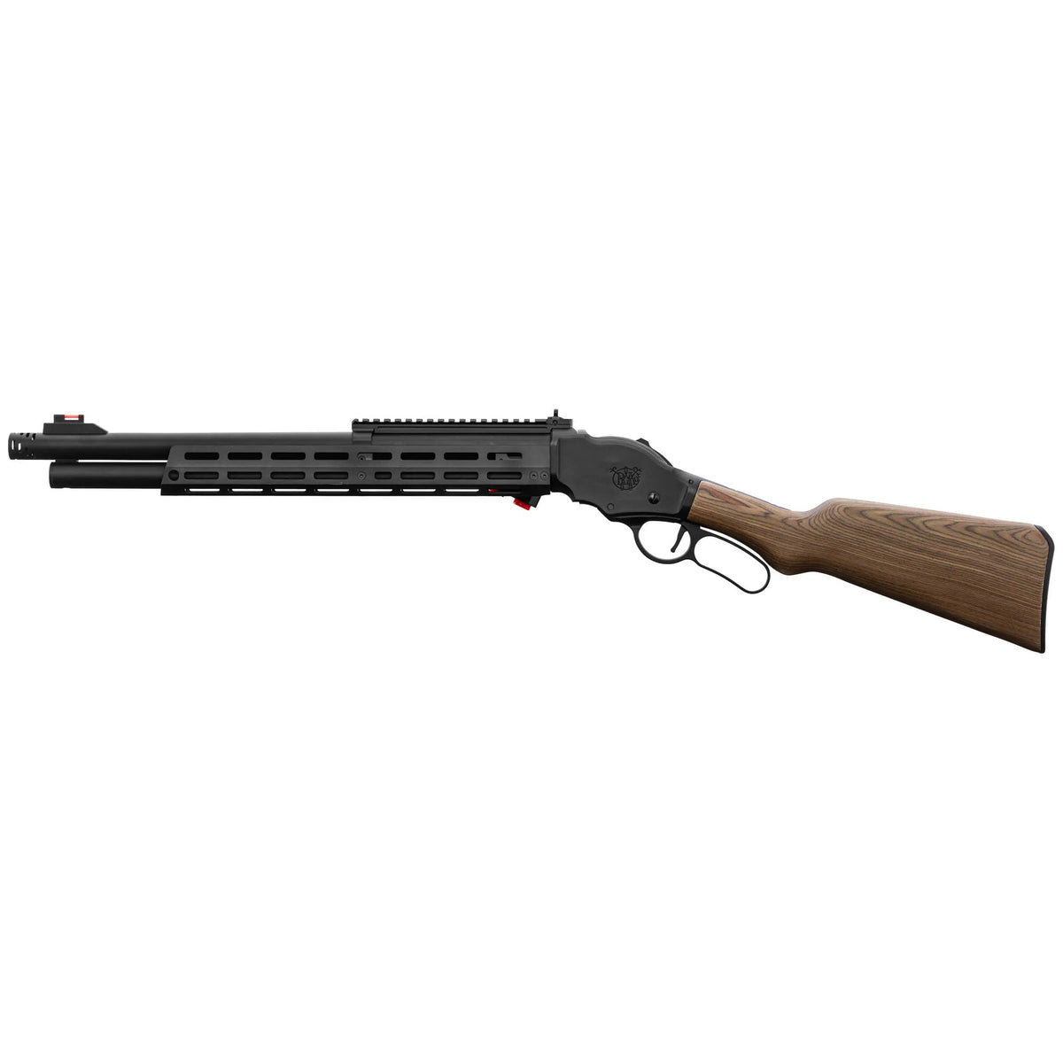 Réplique de fusil à levier sous garde AT8703 Golden Eagle Gas en métal et bois avec cartouches éjectables et rail picatinny