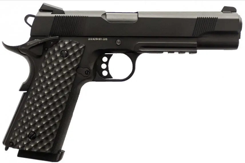 GBB 1911 MEU Rail Raven full metal gaz noir 1,0J