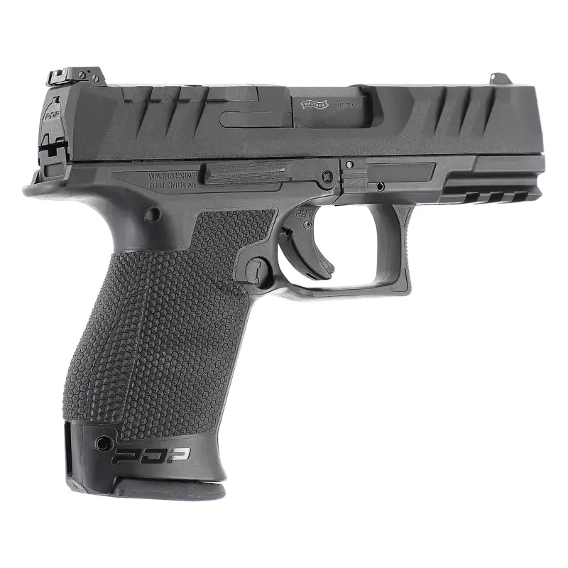 GBB Walther PDP Compact 4'' BBs 6mm gaz, capacité de 20 coups, énergie de moins de 1J, avec blowback et culasse métallique