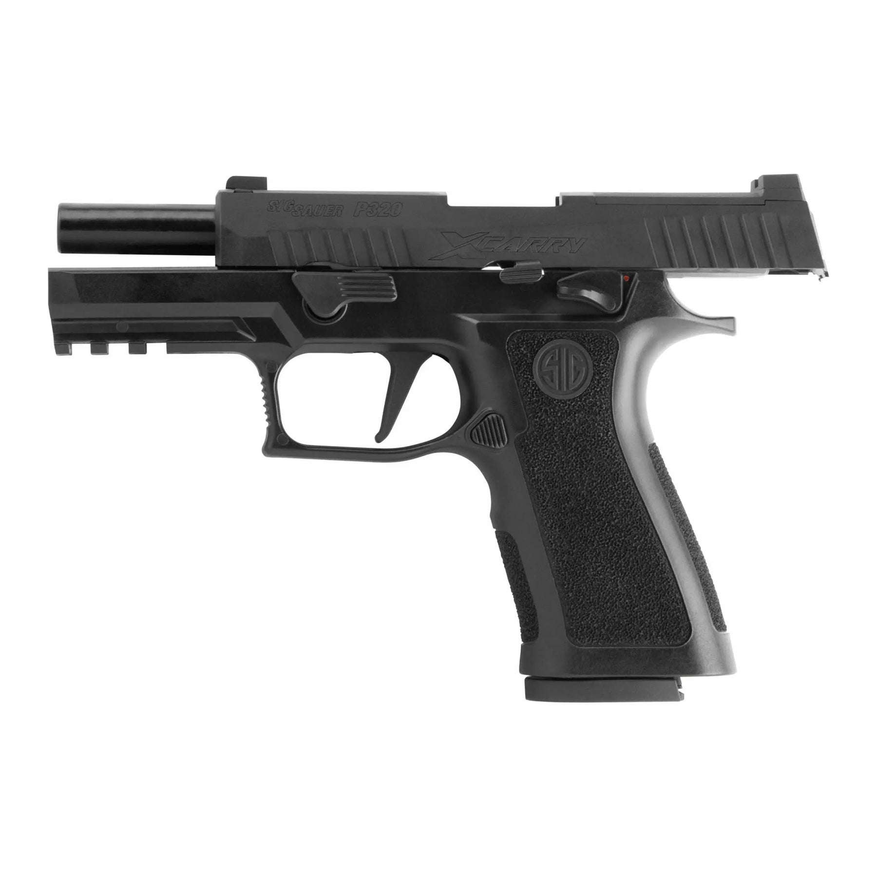 Réplique d'airsoft P320 X Carry SIG SAUER noire à gaz
