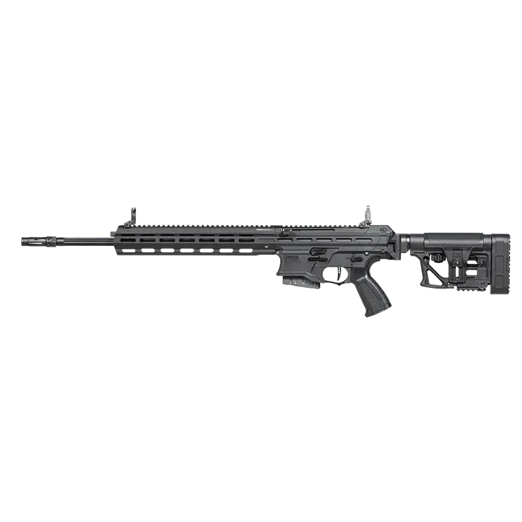 Réplique airsoft AEG G&G 6MM TR80 DMR avec système ETU pour une excellente réactivité et fonctionnalités avancées.