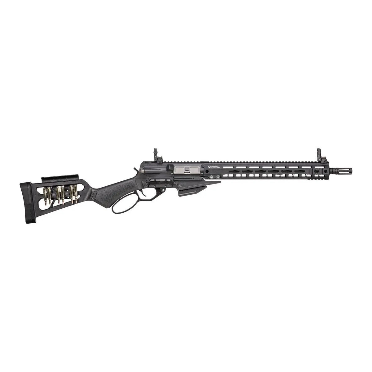 Carabine airsoft G&G LEVAR 15 GBB à levier sous garde avec upper AR15, compatible avec accessoires tactiques et chargeurs AEG M4/AR 15
