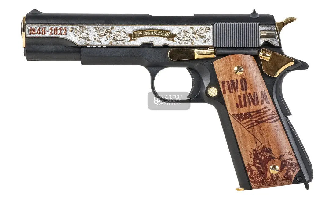 G&G PISTOLET GBB GPM1911 IWO JIMA