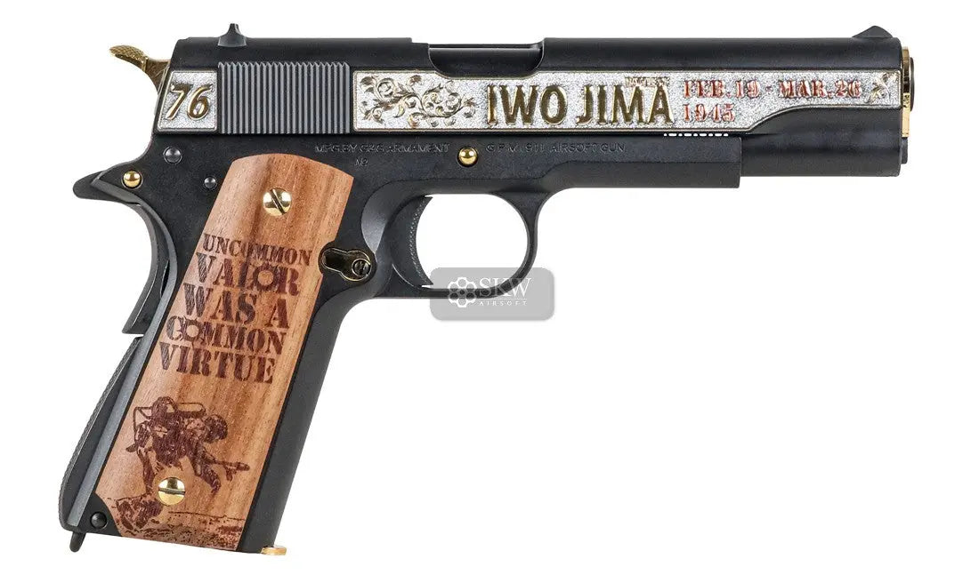 G&G PISTOLET GBB GPM1911 IWO JIMA