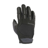 Des gants d'intervention noirs X-Mission Pro de Kinetix, compatibles avec les écrans tactiles et offrant une protection élevée contre les coupures.