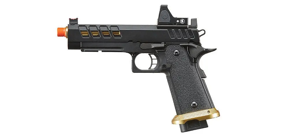 HERACLES Hi-Capa 5.1 Noir/Gold avec RMR Lancer Tactical