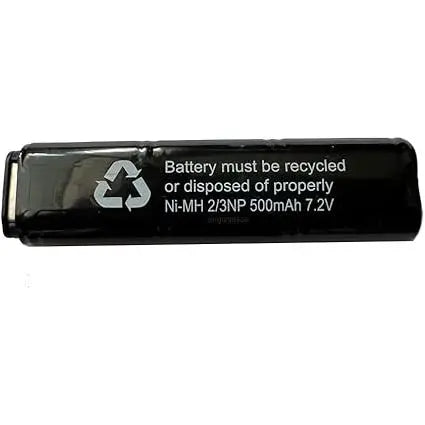 Alt tag pour la batterie NI-MH 7,2V 500MAH micro d'IPOWER pour réplique AEP